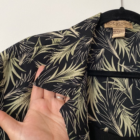 Vintage Notations Women’s Blouse 3X - Picture 5 of 14